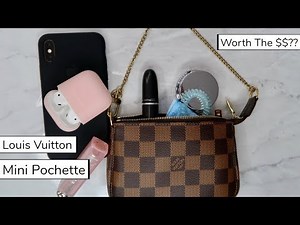 Louis Vuitton Mini Pochette | What's In My Bag? & Review