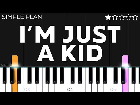 Simple Plan - I’m Just A Kid | EASY Piano Tutorial