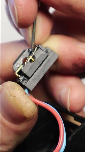 How to cheaply repair car door lock actuator simply cleaning the switch