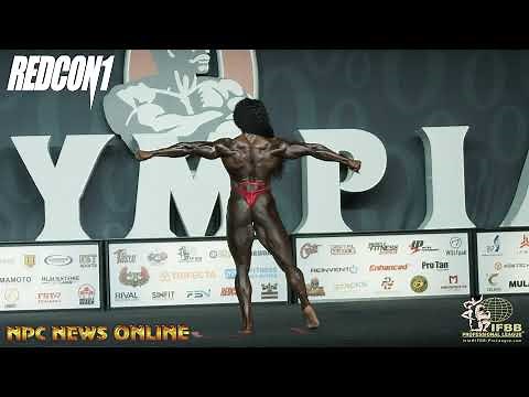 2021 IFBB Ms. Olympia 3rd Margie Martin Prejudging Routine 4K Video