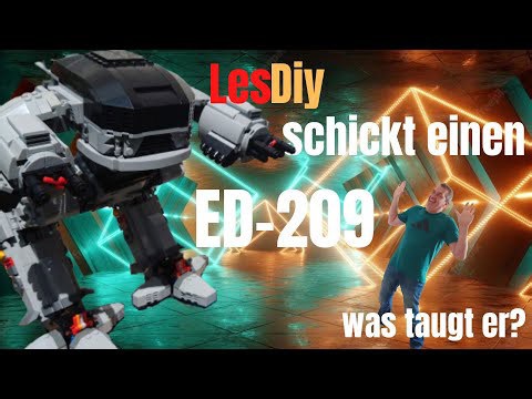 ED-209 Scratchmaker aus Robocop von 1987 von LesDiy [Rezension]