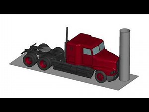 Pole impact analysis (LS-DYNA)