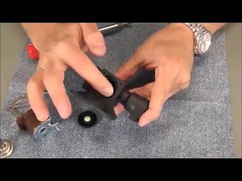 Jabsco Quiet Flush Toilet Solenoid Repair Demo