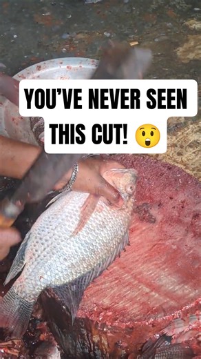Amazing Tilapia Fish Cutting & Filleting Process 🐟 | Fresh Market Fish Cutting | Fillet Zone