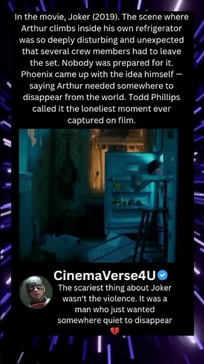 The Scene That Broke Everyone On The Joker Set😢