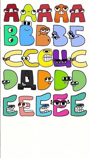 TOP 5 BEST ALPHABETS OF ALL TIME English vs Spanish vs Filipino vs RALR Alphabet Lore #alphabetlore