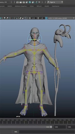 Souptik 3D World on Instagram: "Maya Quick Rig Tutorial Follow for more 3d 3d Modeling Maya Rigging Animation Tutorial Viral blender Trending"