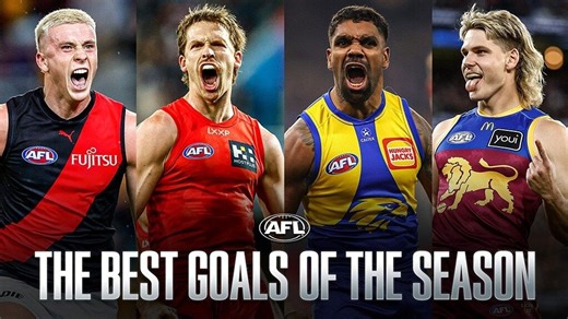 The best goals of the 2025 AFL season