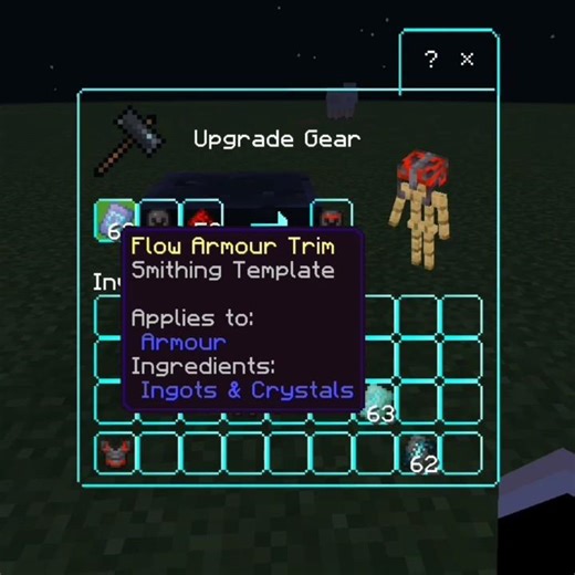 Minecraft#op#armor#trim#combination 🤯