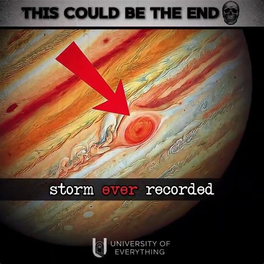 JUPITER'S STORM IS CHANGING 😨☝️
