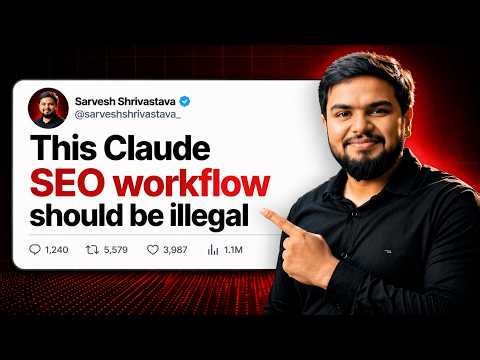 This Claude Cowork SEO Workflow Ranked Me #1 (Holy Sh*t)