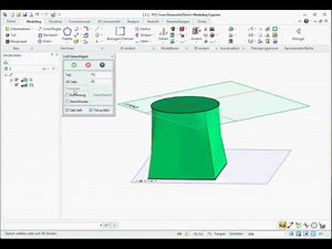PTC Creo Elements Direct Modeling Express | rund auf eckig