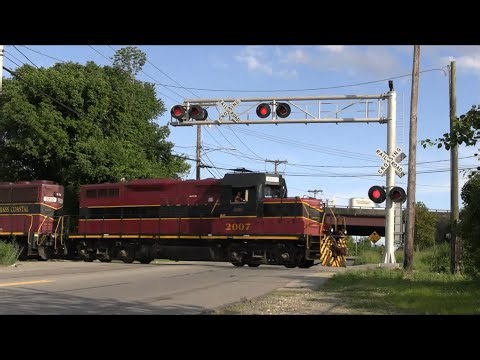 Mass Coastal on former Bay Colony Watuppa Branch - Shawmut Ave., Crossing New Bedford, MA - 2024