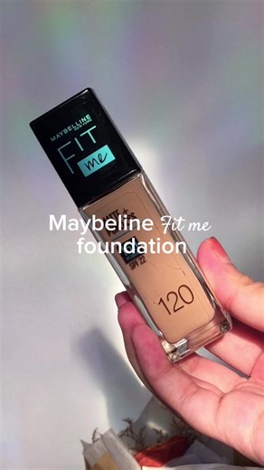 Maybelline Fit Me 120 Foundation Review
