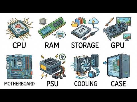 Every PC Component Explained in 10 minutes