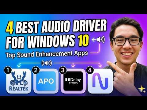 4 Best Audio Driver for Windows 10 | Top Sound Enhancement Apps (2026)