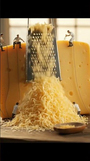 Mini Workers Make GIANT Pasta From Scratch! 😱🍝 #disney