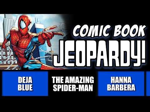 Comic Book Jeopardy! A Comic Trivia Quiz with 31 Questions on MARVEL, DC COMICS, and More!