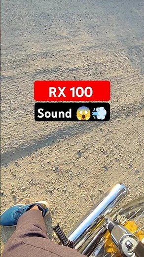 RX 100 Original Sound 🔥 | Legendary 2-Stroke Beast in Action 💨