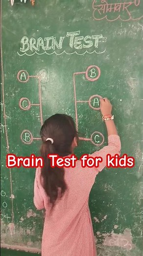 connect A to A, B to B, C to C without crossing lines #viral #braingames #braintest #shorts