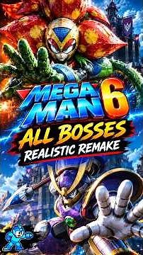 Mega Man 6 Bosses Reimagined in REAL LIFE! 🤖🔥