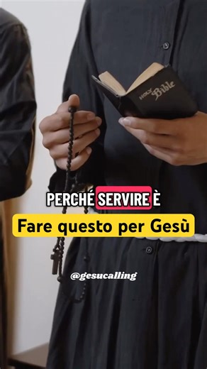 Perché servire Gesù sembra così difficile? 🙏🏼❣️✝️