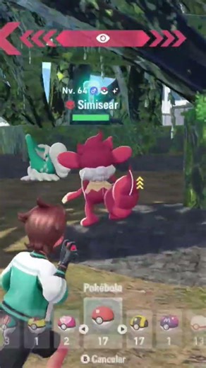 Simisear shiny Pokemon Legends ZA