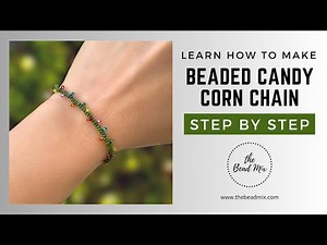 Rainbow "Lights" Beaded Bracelet Free Beading Tutorial for Christmas! Great for Beginners!