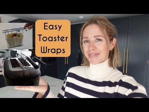 TOASTER WRAPS | THE QUICKEST SNACKS TO MAKE | Kerry Whelpdale