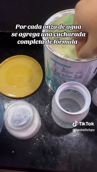 Preparación del tetero de fórmula para recién nacidos