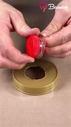 Easy funnel trick for any container #smart #funnel #trick