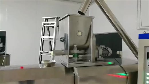 Core filling puff snacks food processing machine#extruder#plant