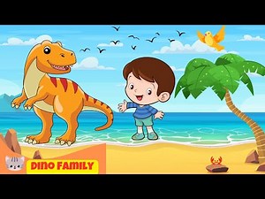 Dino Finger Family 🖐🦖 || The Dino World Song || Kids Songs 🐱🐨🐰🦁And Nursery Rhymes by Baby Zoo