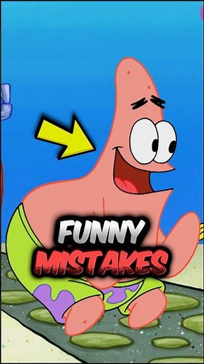 SpongeBob’s Funniest Animation Errors You’ll Ever See! 🤪 #spongebob #mistakes #shorts