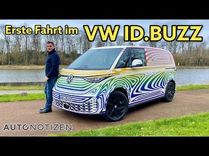 VW ID.Buzz: First ride in the new electric bus! Test | Review