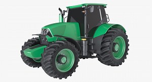 Tractor Agriculture Machine Combine 3D Printing Resin