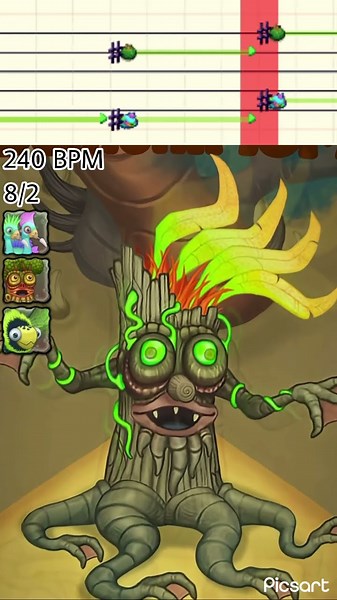 Epic Oaktopus - Epic Tribal island - Composer tutorial #mysingingmonsters #msmcomposer #msm