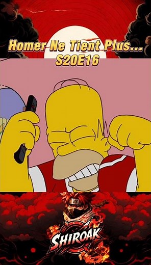 Homer Ne Tient Plus… | SIMPSON VF #simpson #anime #shortanime