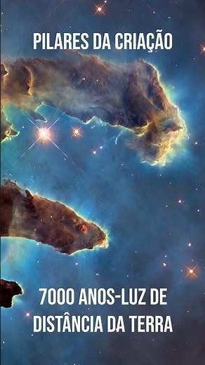 Observando os Pilares da Criação | Pillars of Creation #universo #astronomia #curiosidades