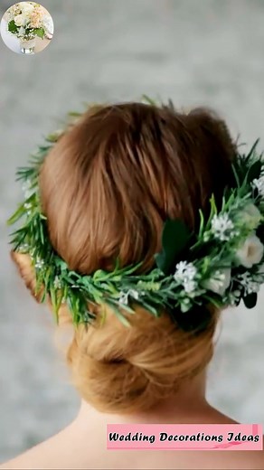 Fall Headpiece Flower Wedding Crown | Wedding Decoration Ideas