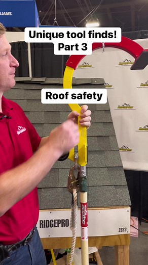 Roofing safety tools part 3! #contractor #construction #tools #diy #Roofing | American Contractor