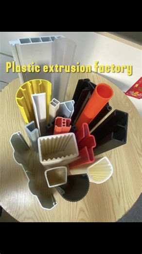 #tikto #fyp #plastic #extrusion #profile ASA extrusion profiles plastic extrusion factory in china