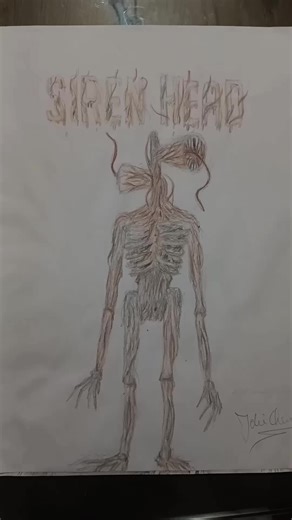 Remaking an Old Drawing of Sirenhead