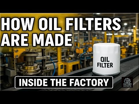 🔧 How Oil Filters Are Made | Inside the Factory Production Process – Auto Parts Manufacturing Tour