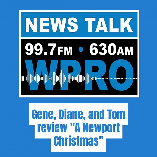 This morning, Gene and Tom were joined by Diane to review Hallmark's new movie "A Newport Christmas"! Spoilers ahead!🎧 https://omny.fm/shows/the-news-with-gene-valicenti/a-newport-christmas-review-with-diane #ANewportChristmas | NewsTalk 99.7 & AM 630 WPRO