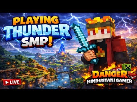 Playing Thunder SMP | Minecraft PvP Stream