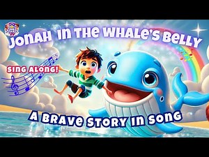 Jonah and the Big Whale! | Moral Lessons & Song | Animated Bible Story