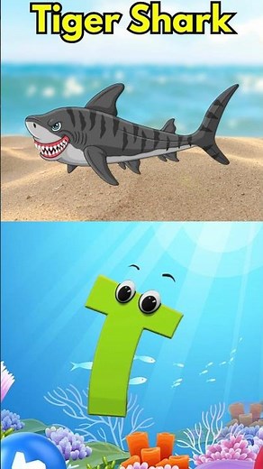 ABC Ocean Animals Phonics Song for Preschoolers 🐠
