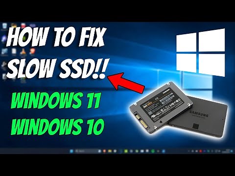 How To Fix Slow SSD in Windows 11
