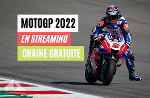 Streaming MotoGP en direct gratuit sur RTBF (Assen)